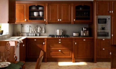 Tủ bếp gỗ xoan đào HAGL