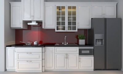 Tủ bếp gỗ xoan đào HAGL