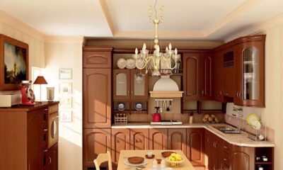 Tủ bếp gỗ xoan đào HAGL
